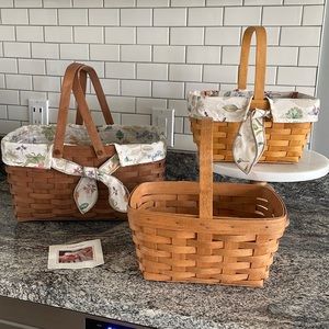 COPY - Set of 3 Longaberger baskets 🧺